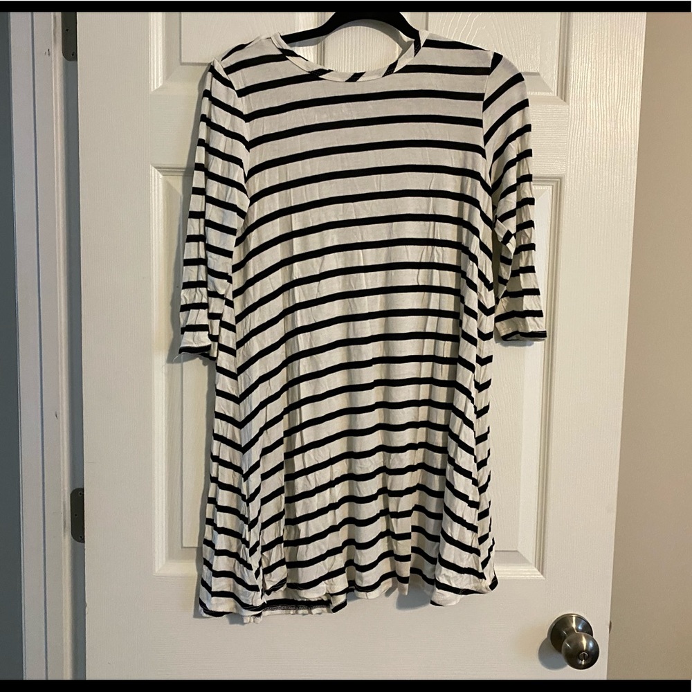 Black & White Striped dress